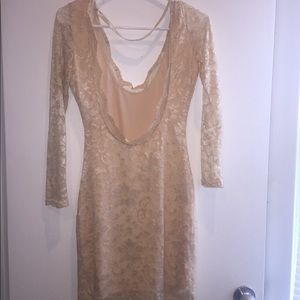 Dresses - Cream lace dress- size M Dresses - Cream lace dress- size M
